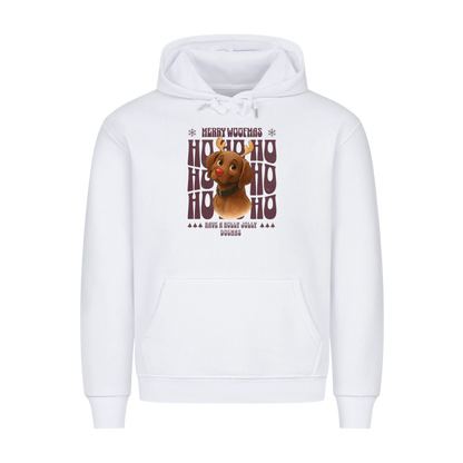 Merry Woofmas Premium Sweater Personalisierung KI