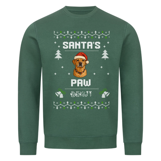 Santa Paws Personalisierung Premium Sweater