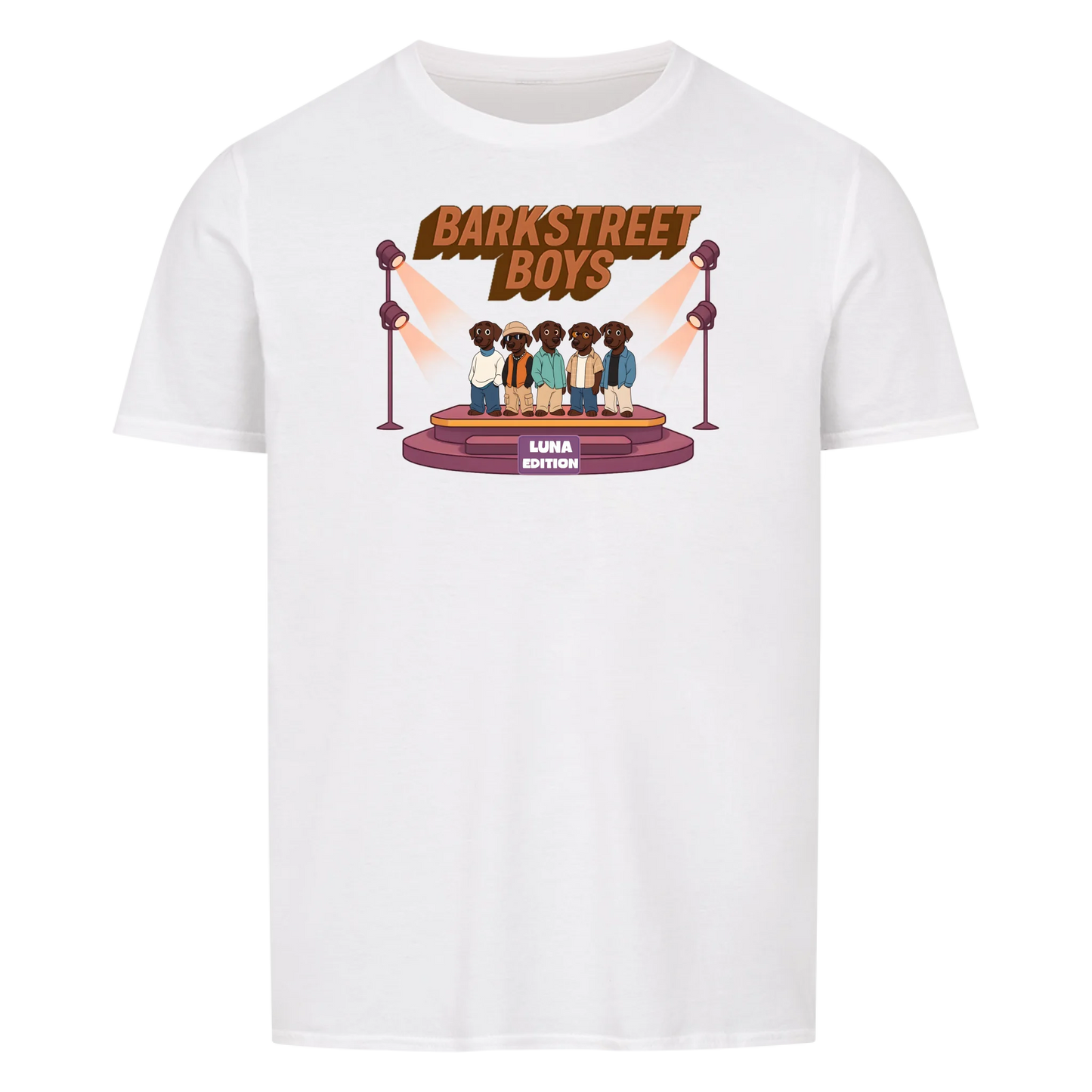 Barkstreet Boys T-Shirt Personalisierung KI