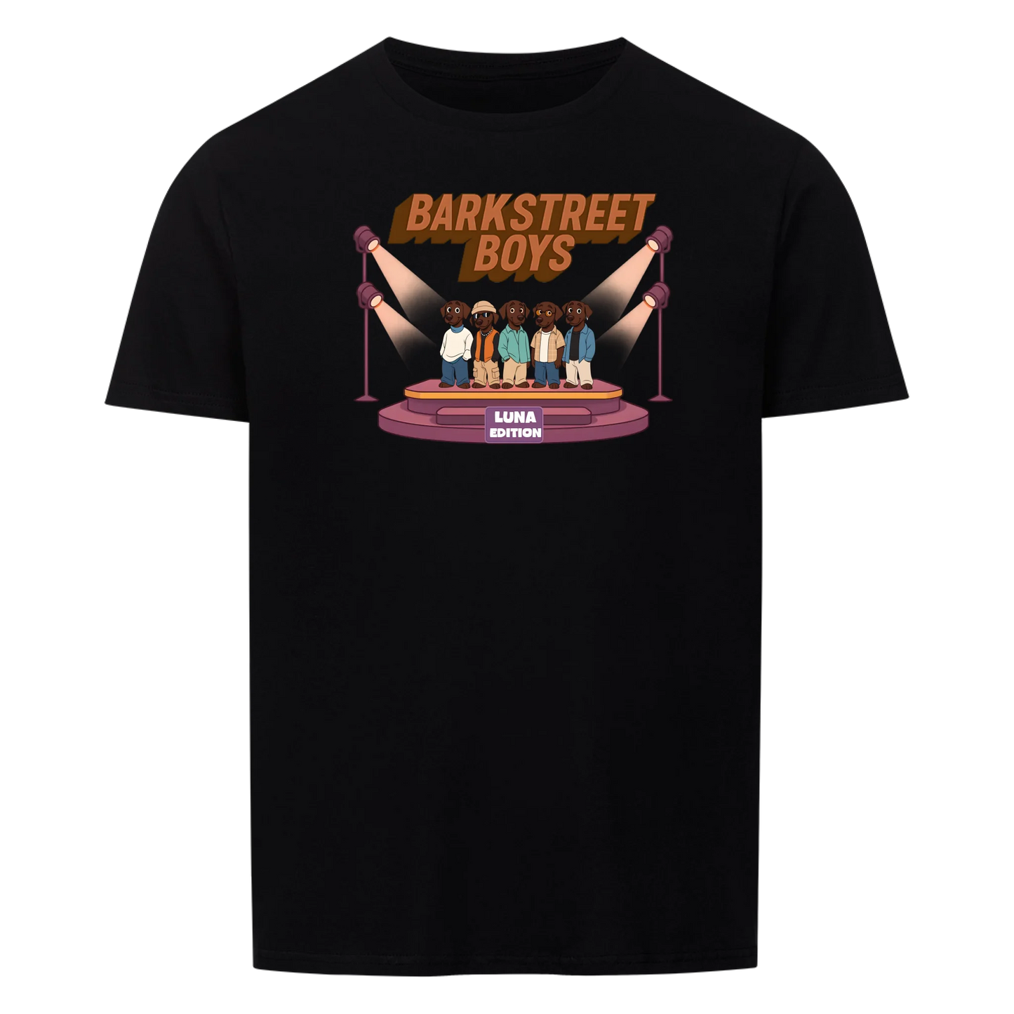 Barkstreet Boys T-Shirt Personalisierung KI
