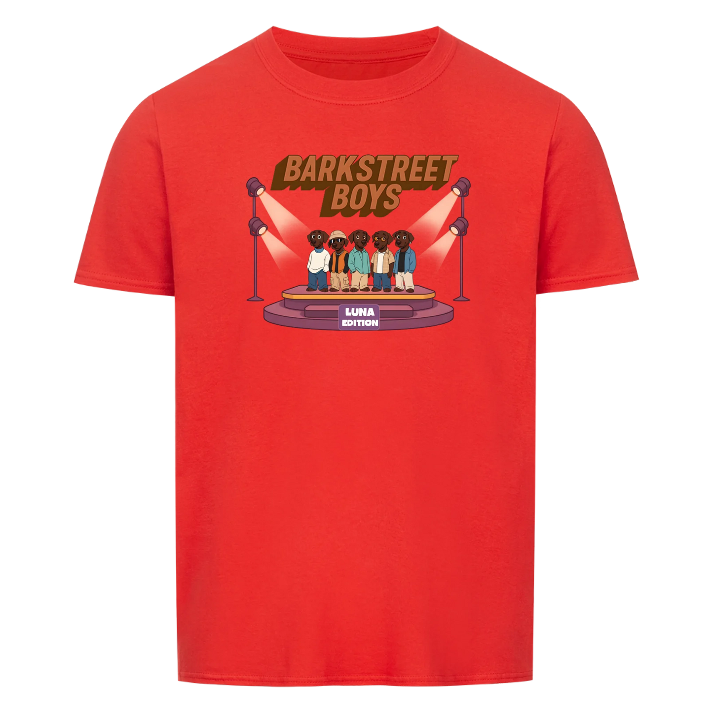 Barkstreet Boys T-Shirt Personalisierung KI