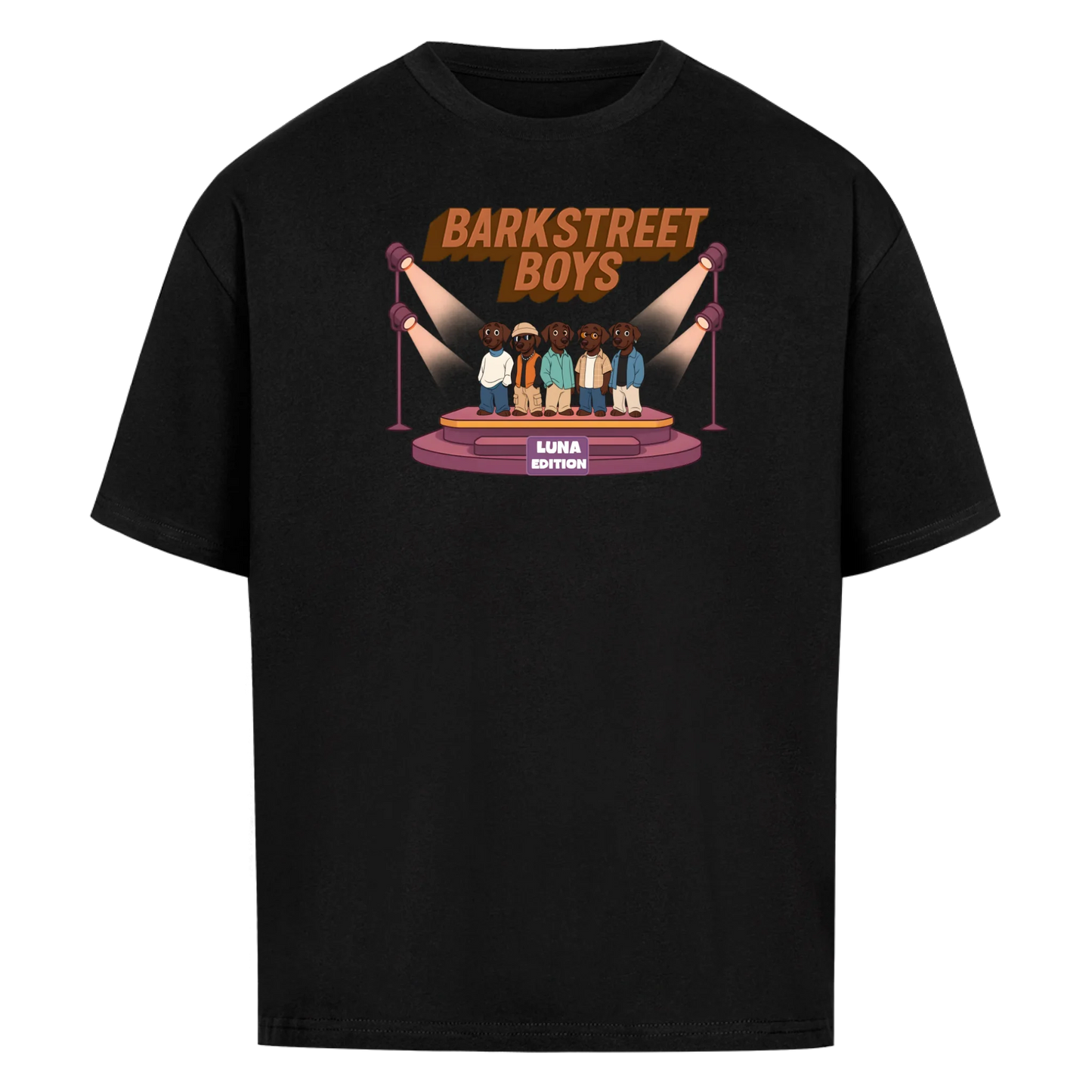 Barkstreet Boys T-Shirt Personalisierung KI