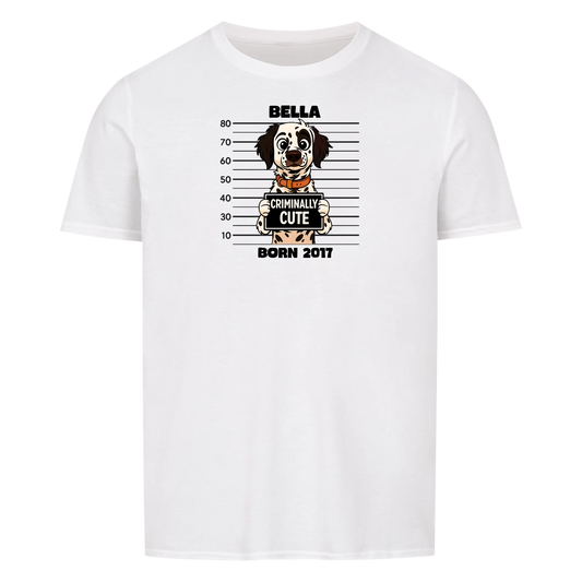 Criminally Cute T Shirt Personalisiert KI