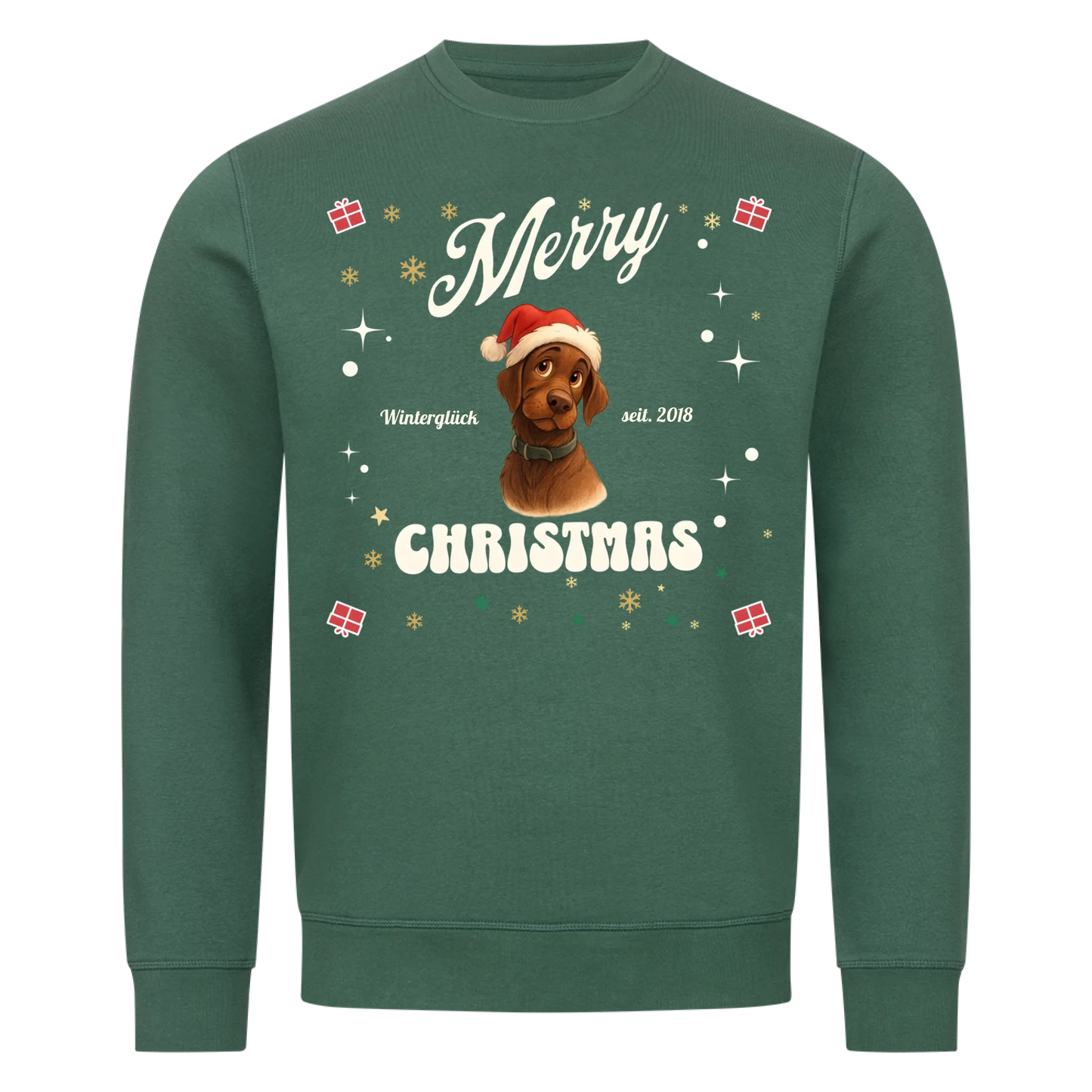 Merry Christmas Sweater  Personalisierung KI
