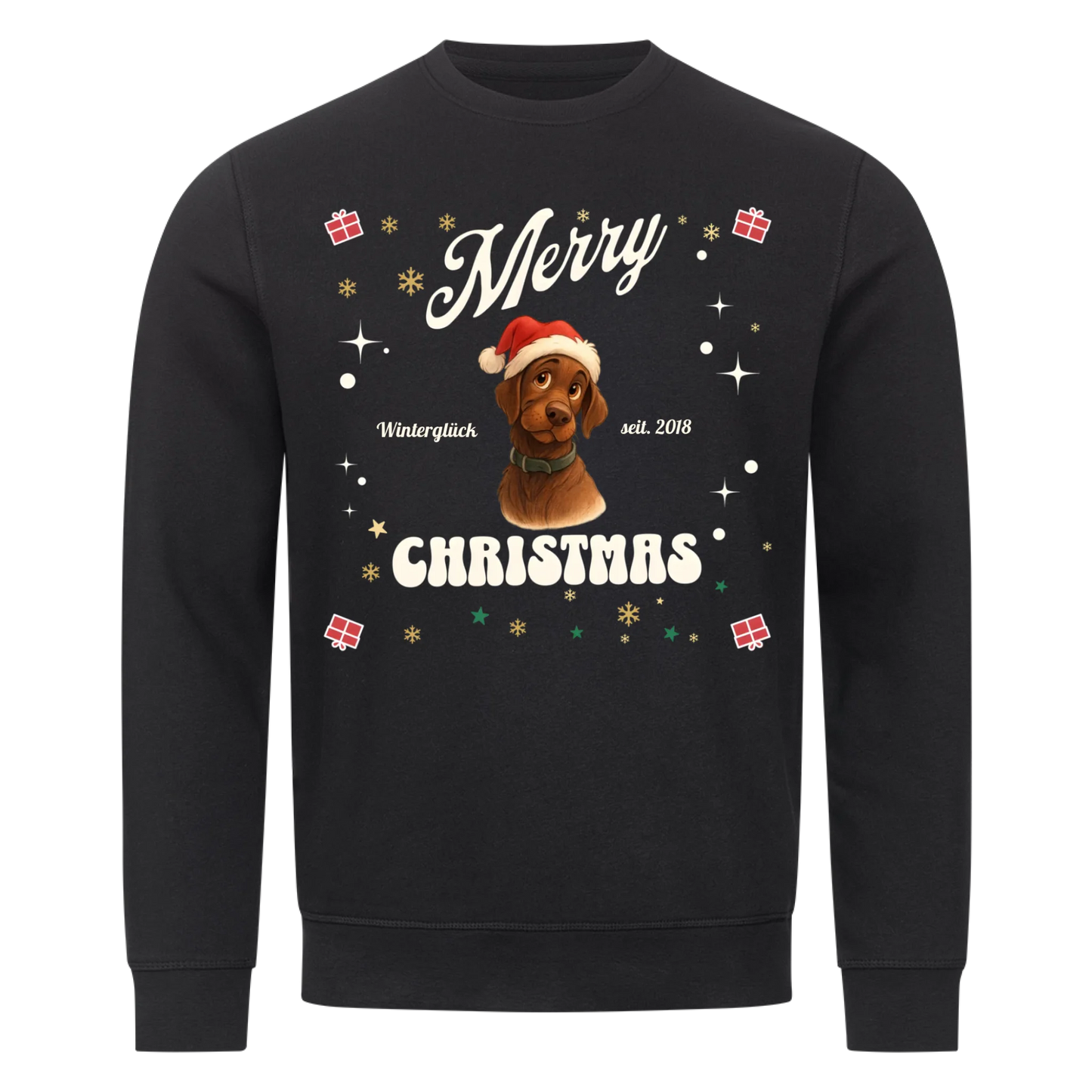 Merry Christmas Sweater  Personalisierung KI