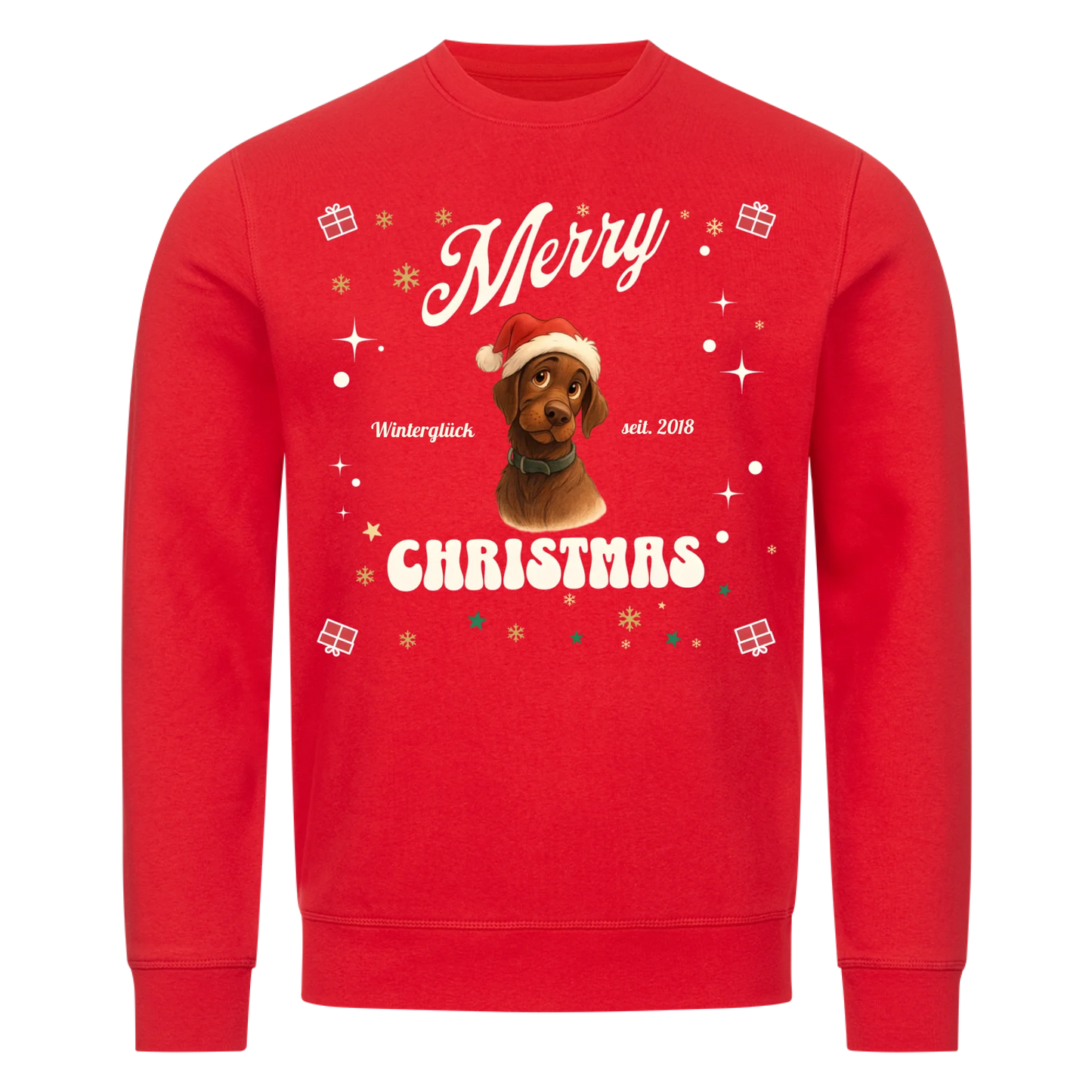 Merry Christmas Sweater  Personalisierung KI