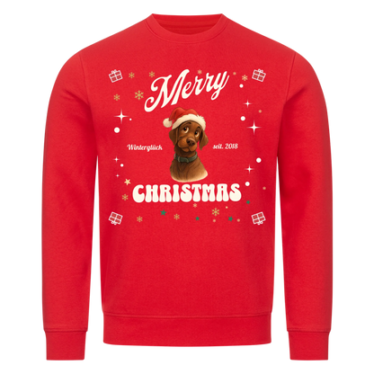 Merry Christmas Sweater  Personalisierung KI