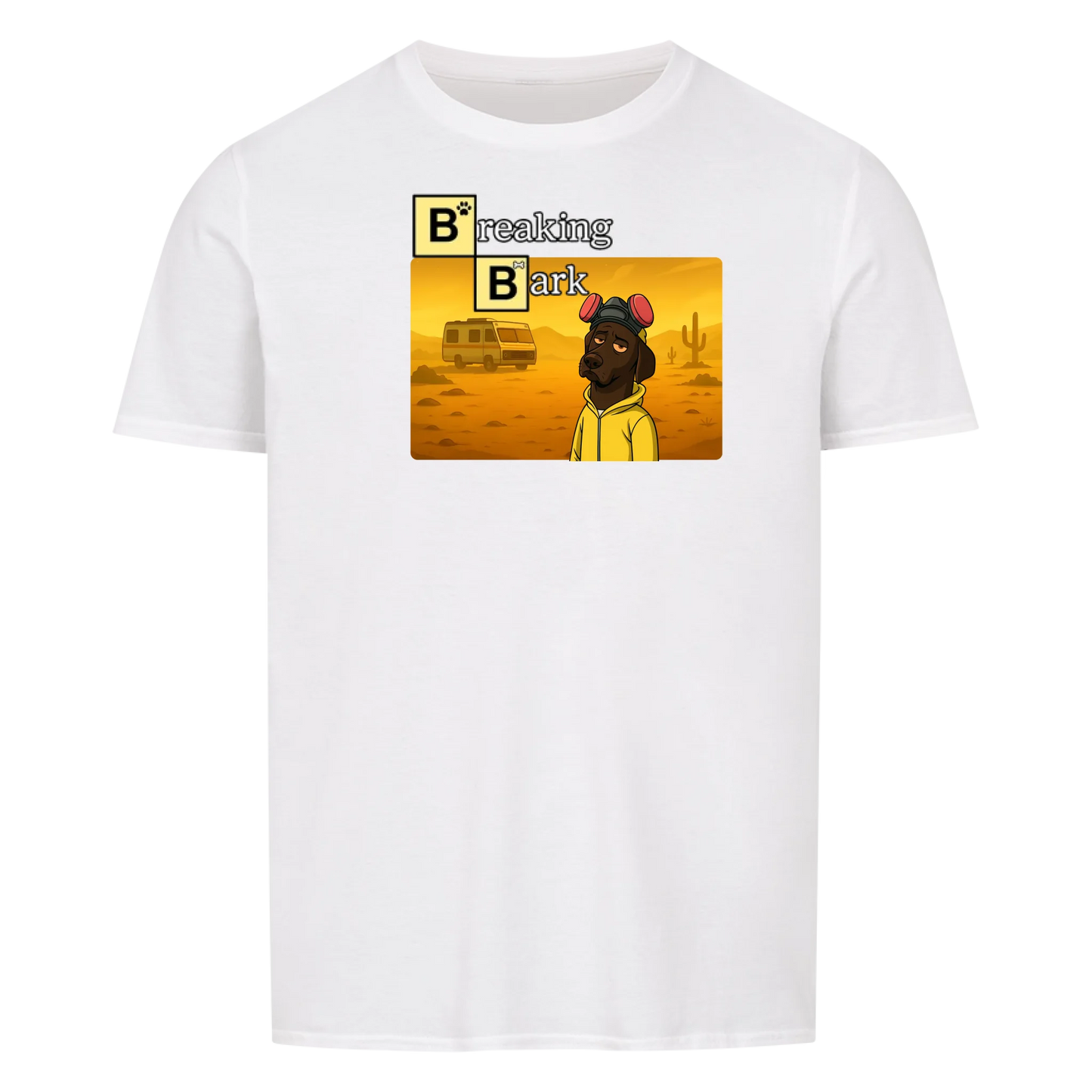 Breaking Bark T-Shirt Personalisiert KI