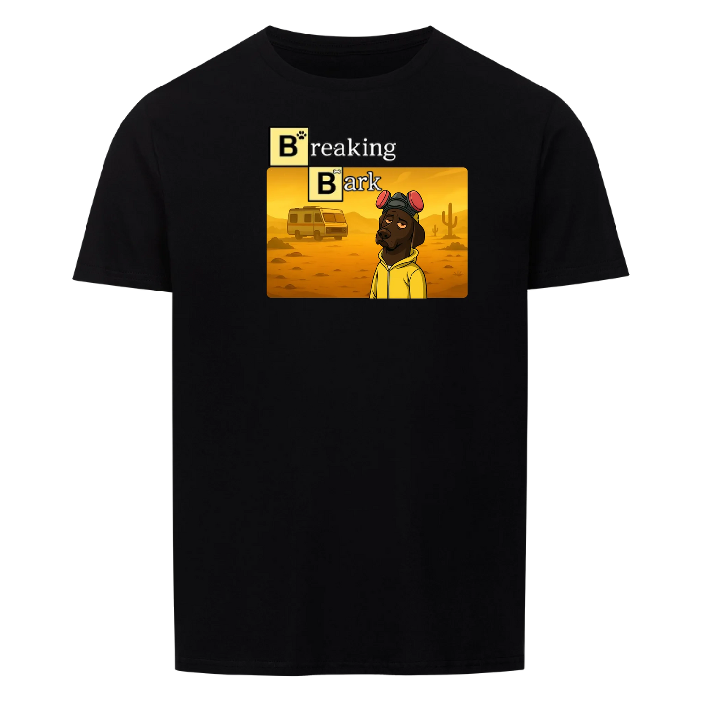 Breaking Bark T-Shirt Personalisiert KI