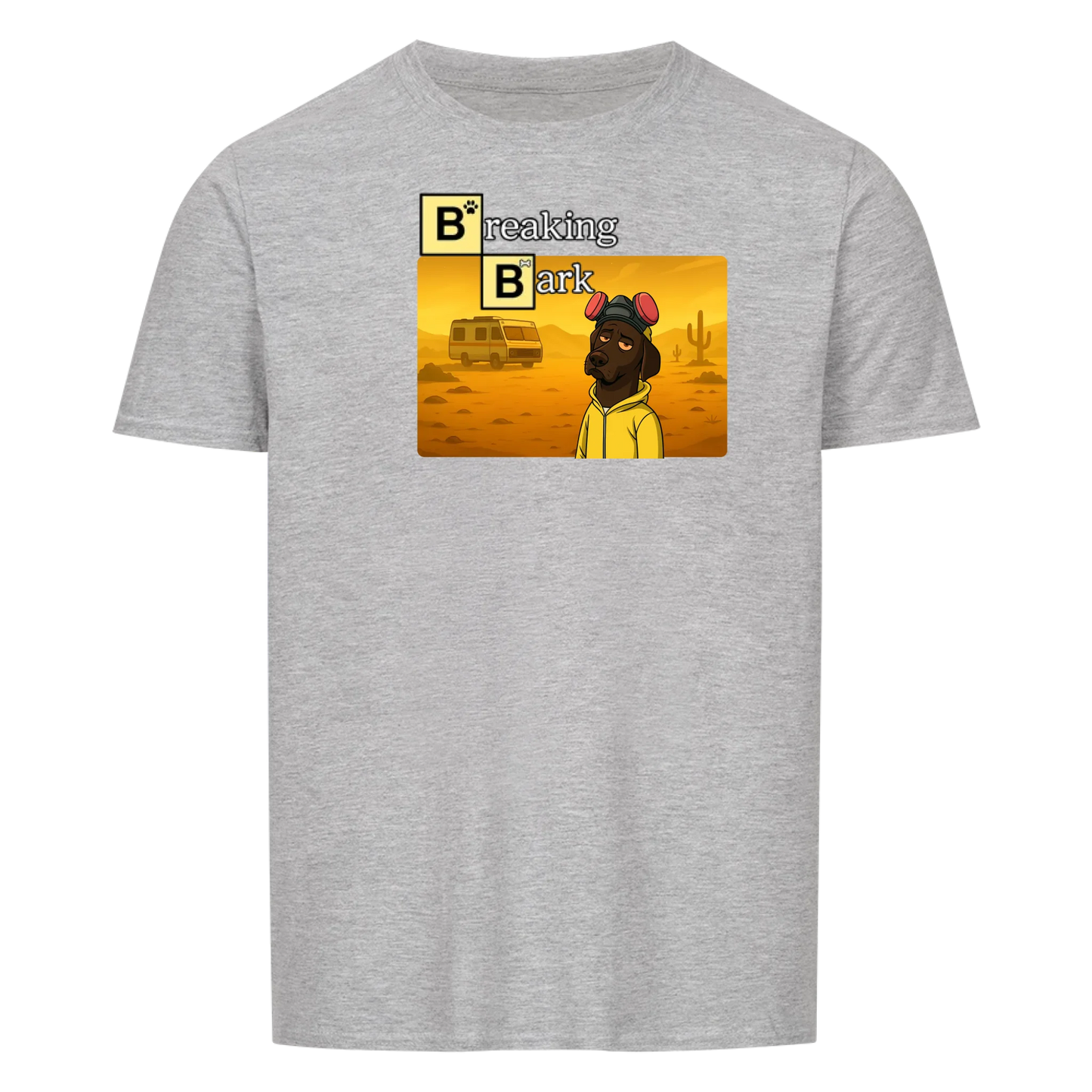 Breaking Bark T-Shirt Personalisiert KI