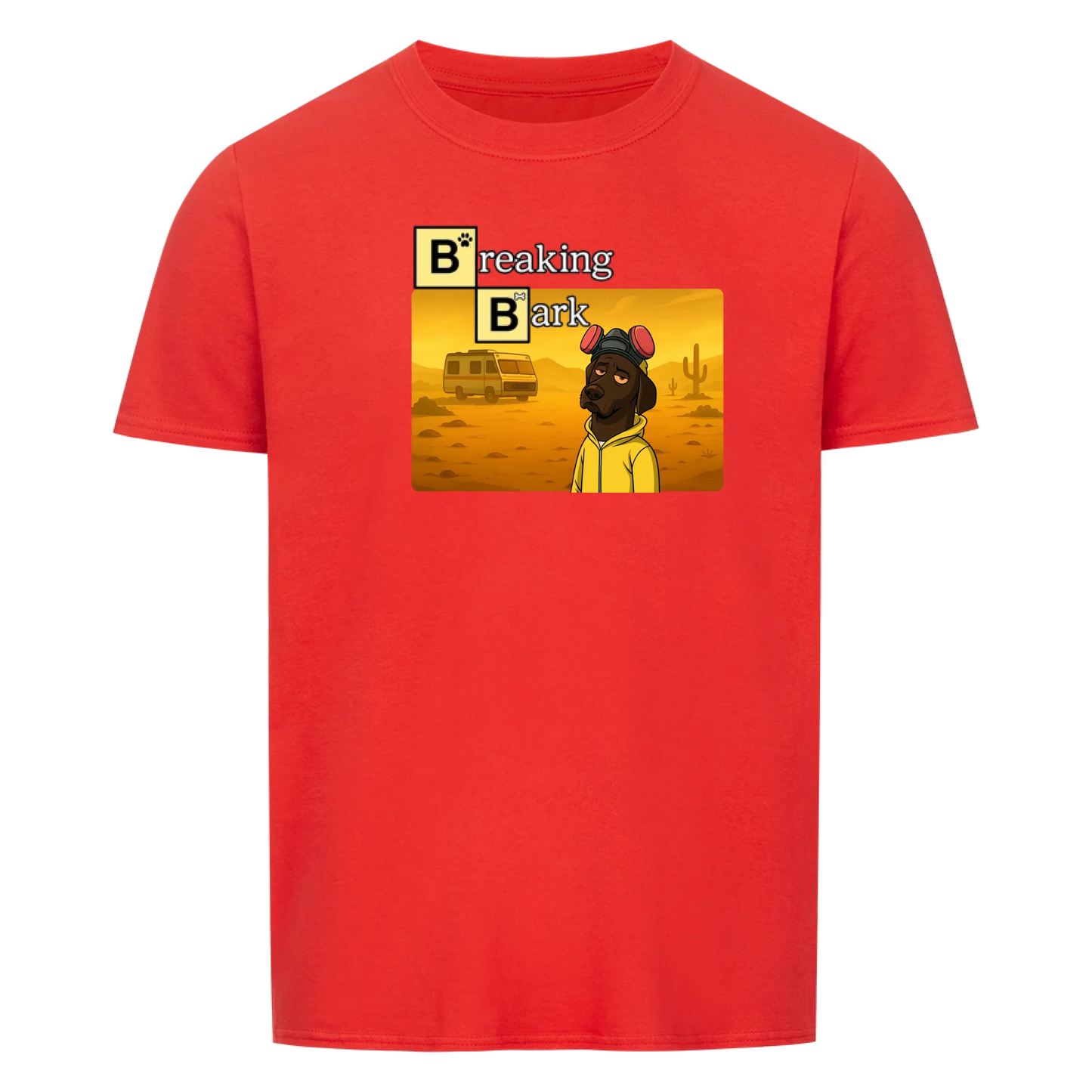 Breaking Bark T-Shirt Personalisiert KI