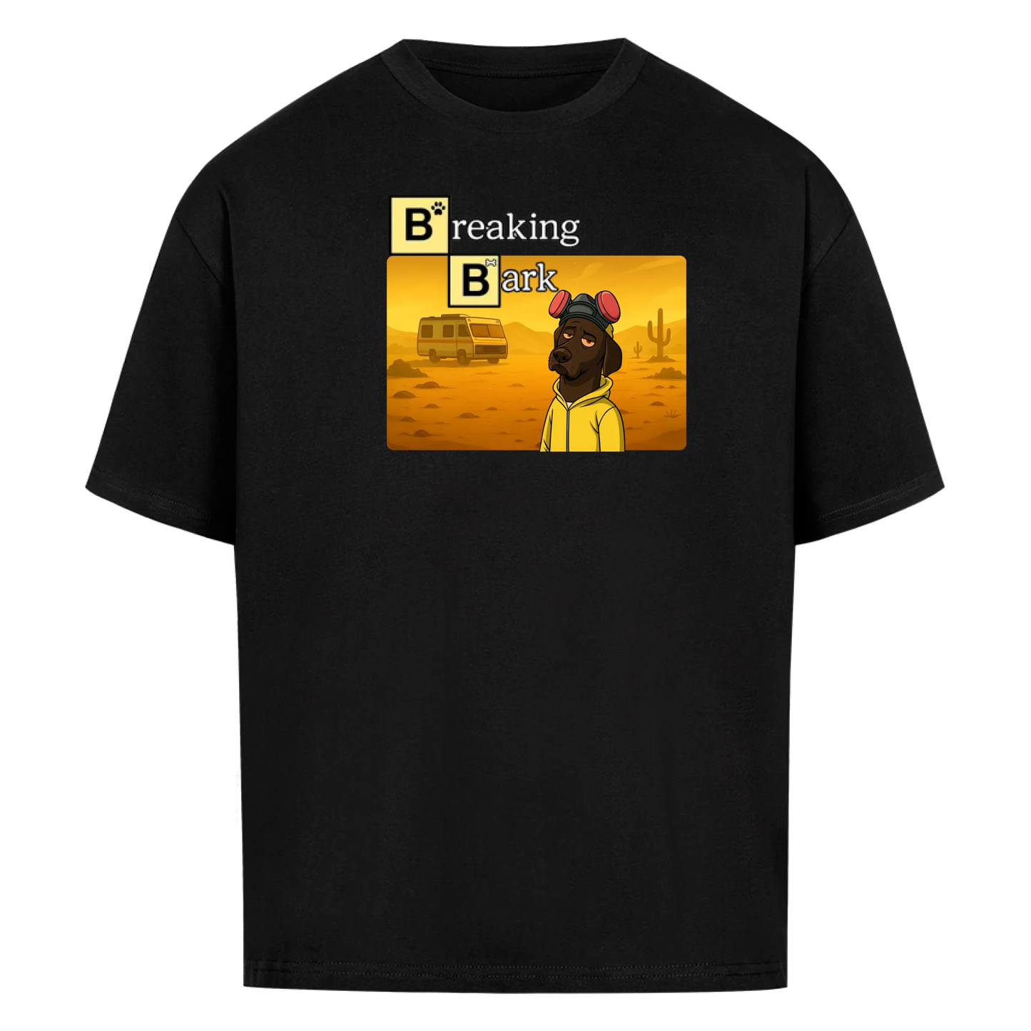 Breaking Bark T-Shirt Personalisiert KI