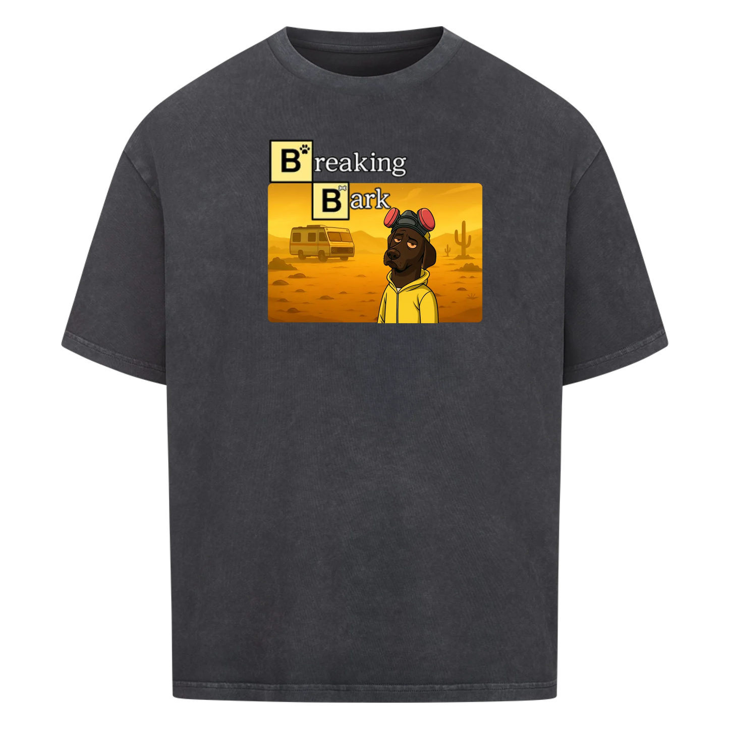 Breaking Bark T-Shirt Personalisiert KI