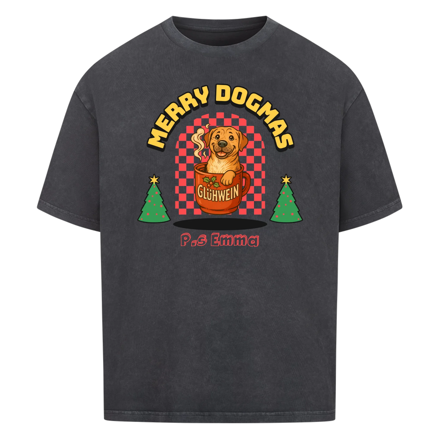 Merry Dogmas Personalisierungs T- Shirt Ki