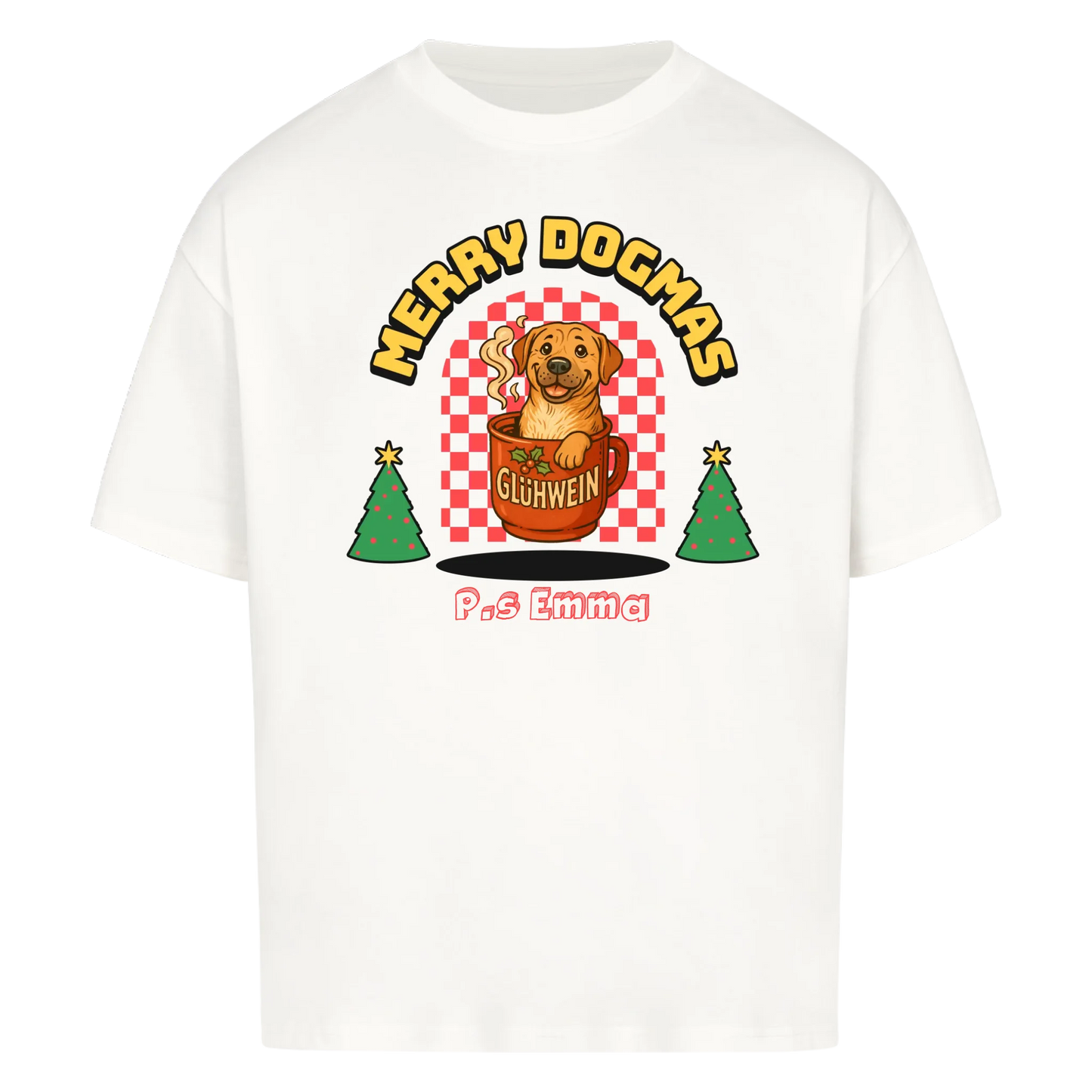 Merry Dogmas Personalisierungs T- Shirt Ki