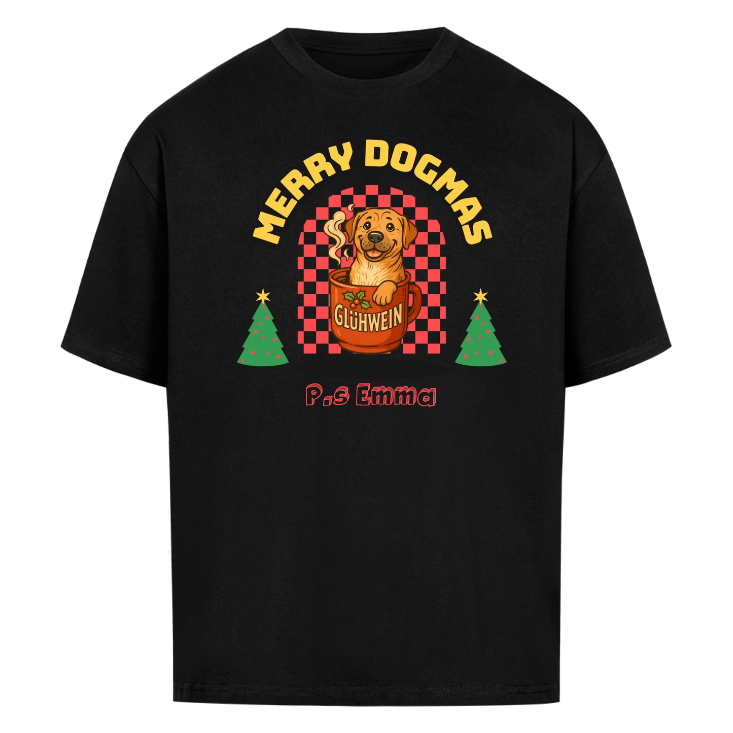 Merry Dogmas Personalisierungs T- Shirt Ki